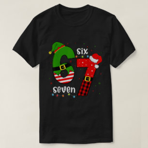 Camiseta Seis Sete Duende De Natal Meme Santa