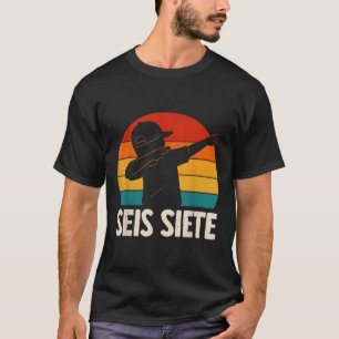 Camiseta Seis Sete Espanhol 67 Meninos Crianças Six Seven E