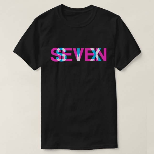 Camiseta Seis Sete Largas De Ilusões Ópticas (Frente do Design)