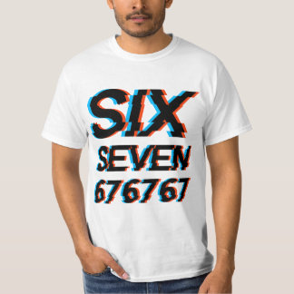Camiseta Seis Sete Meme 6-7
