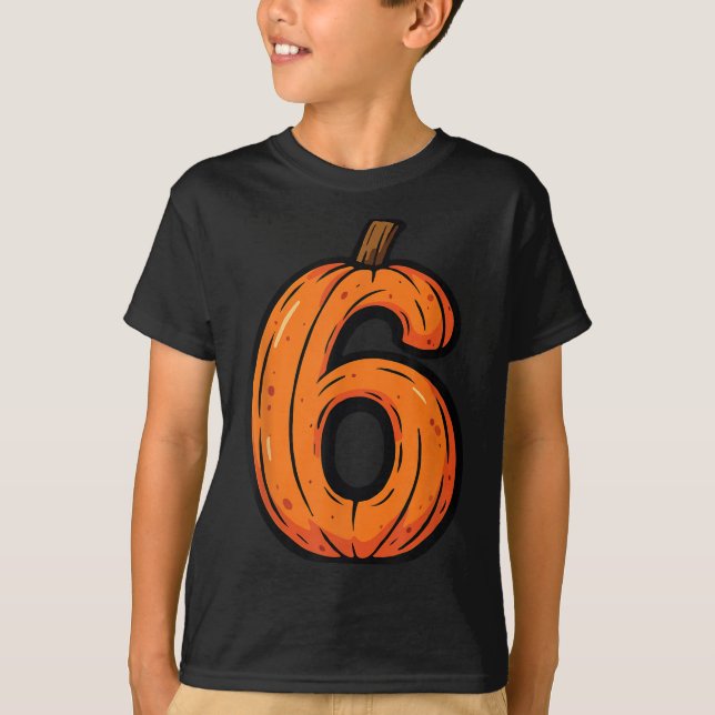Camiseta Seis Sete Meme 6 7 Halloween Fantasia Divertida Ca (Frente)