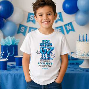Camiseta Seis Sete Meme 7º Aniversário   Divertido Moderno