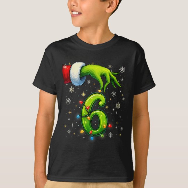 Camiseta Seis Sete Meme De Natal Engraçado Casal Combinando (Frente)