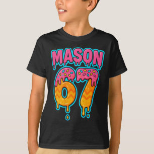 Camiseta Seis Sete Meme Mason 67 Sorvete Drip Engraçado (em