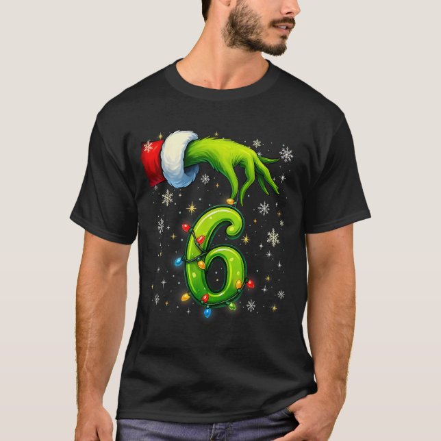 Camiseta Seis Sete Meme Natal Divertido Casal Combinando  (Frente)