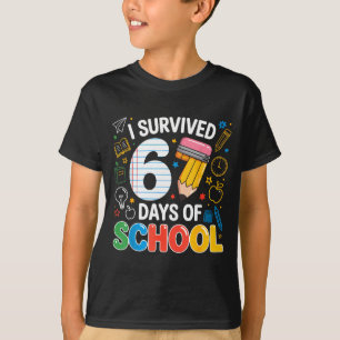 Camiseta Seis Sete Meme Sobreviveu 67 Dias De Estudante Esc