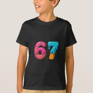 Camiseta Seis Sete Sorvete Gota Meme 67 Esporte Tendência D