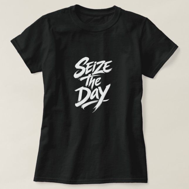 Camiseta Seize The Day (Frente do Design)