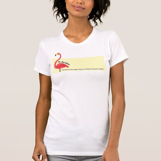Camiseta Seja a camisola de alças das mulheres Floridian (Frente)