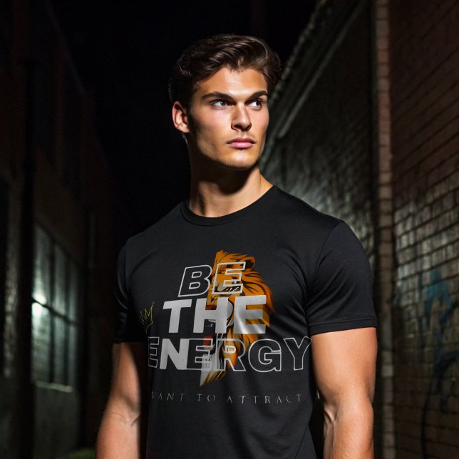 Camiseta Seja a Energia que Você Quer Atrair | Mentalidade  (Criador carregado)