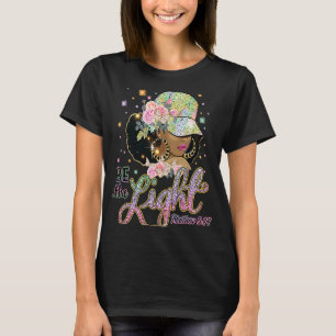 Camiseta Seja A Leve Matthew 514 Afro Girl Black History M