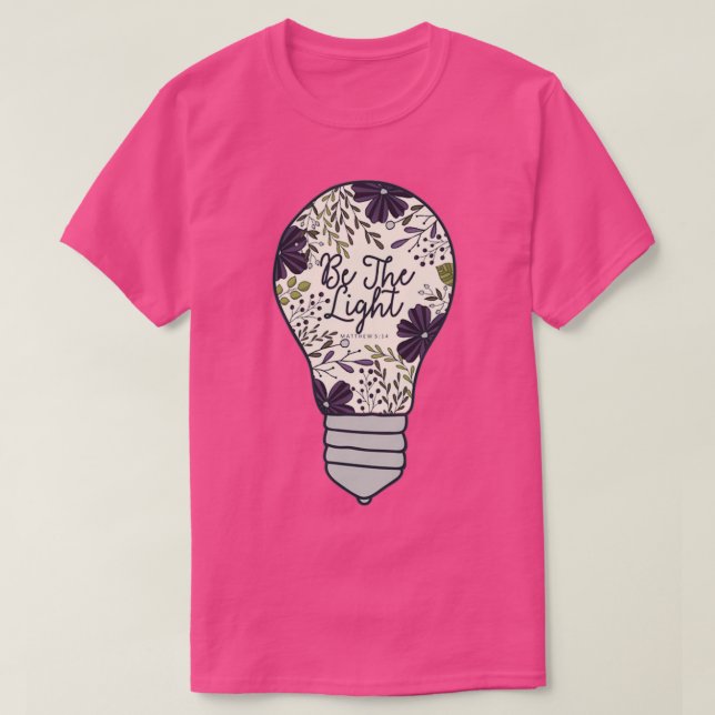 Camiseta Seja A Luz (Frente do Design)