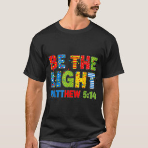 Camiseta Seja a Luz Mateus 5 14 