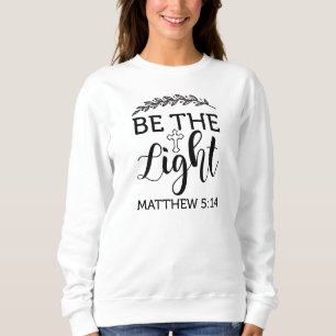 Camiseta Seja A Luz-Mathew 5:14-Bíblia-Verso-Deus
