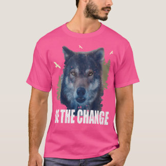 Camiseta Seja A Mudança Da Natureza, Amantes Que Caminham O