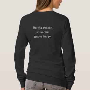 Camiseta Seja a razão pela qual Hanes Nano Long Sleeve T-Sh