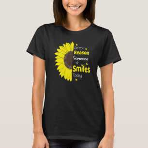 Camiseta Seja A Razão Por Que Alguém Sorri Hoje Inspi De Gi