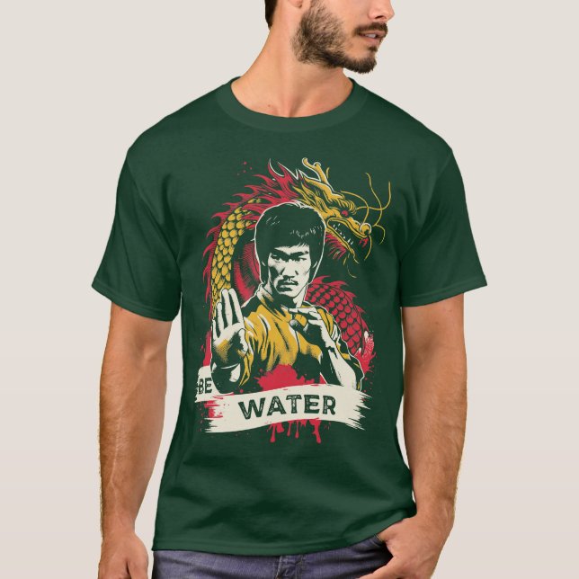 Camiseta Seja Água (Frente)
