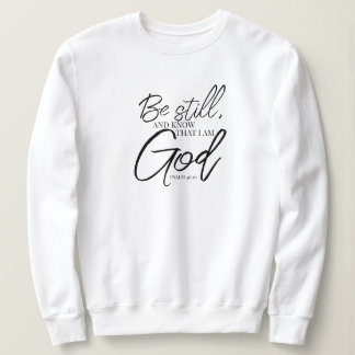 Camiseta Seja Ainda Escritura Moderna Do Psalm 46:10