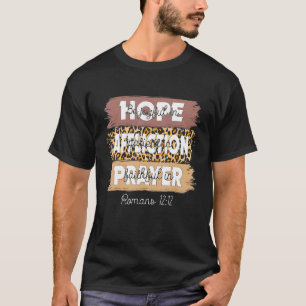 Camiseta Seja Alegre No Paciente Esperançoso Em Aflição Fie