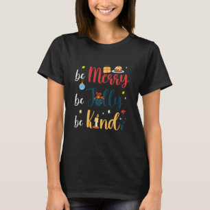 Camiseta Seja Alegre Seja Jovial Seja Gentil Professor de N