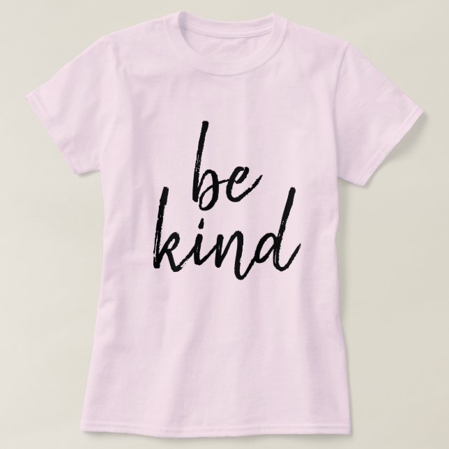 Camiseta Seja amável (Frente do Design)