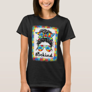 Camiseta Seja Amável Autismo Conscientista Mensageira Menin