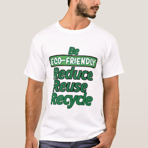 Camiseta Seja amigo do ambiente