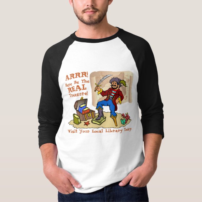 Camiseta Seja aqui o tesouro REAL! (Frente)