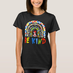 Camiseta seja arco-íris gentil grinc