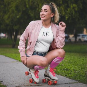 Camiseta Seja atraente e motivacional