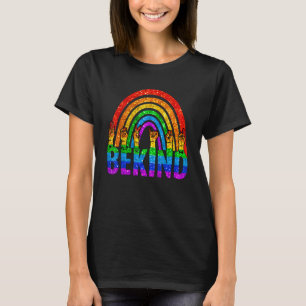 Camiseta Seja Bastante Arco-Íris Linguagem Lgbt Gay Les Pr