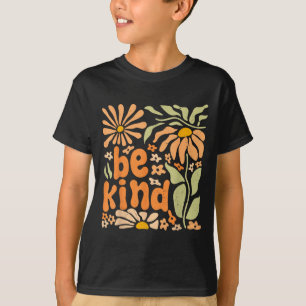 Camiseta Seja Bastante Positivo Para A Cota Boho Floral Flo