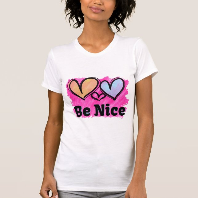 Camiseta Seja Belo Coração de Água (Frente)