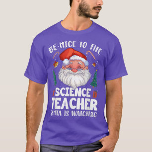 Camiseta Seja Bom Para O Natal Dos Papais noeis De Professo