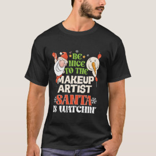 Camiseta Seja Bom Para Os Papais noeis Artistas Que Assisti