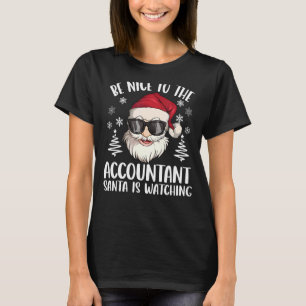 Camiseta Seja Bom Para Os Papais noeis Contabilistas Ver Cr