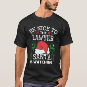 Camiseta Seja Bom Para Os Papais noeis De Advogados Assisti