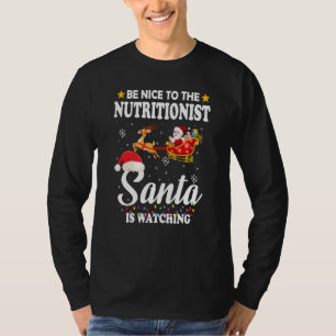 Camiseta Seja Bom Para Os Papais noeis Nutricionistas Assis