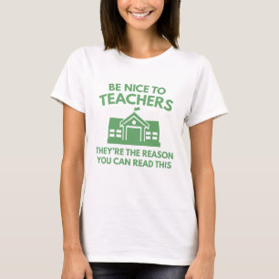 Camiseta Seja Bom Para Professores
