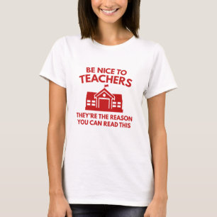 Camiseta Seja Bom Para Professores