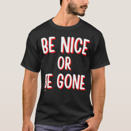Camiseta SEJA BONITA OU SAIA DE CITAÇÃO engraçada