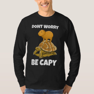 Camiseta Seja Capaz I Funny Capybara em Turtle