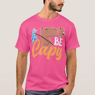Camiseta Seja Capy Capybaras Animal Rodent Lover Capybara