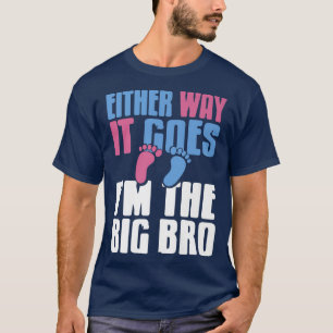 Camiseta Seja Como For, Sou O Grande Irmão Raça Vestir Tee