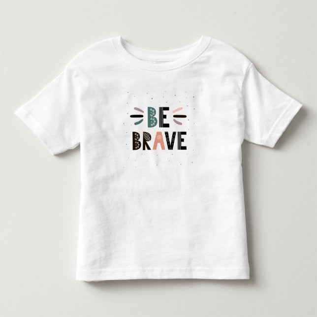 Camiseta Seja corajoso (Frente)