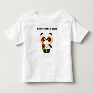Camiseta Seja corajoso como um urso