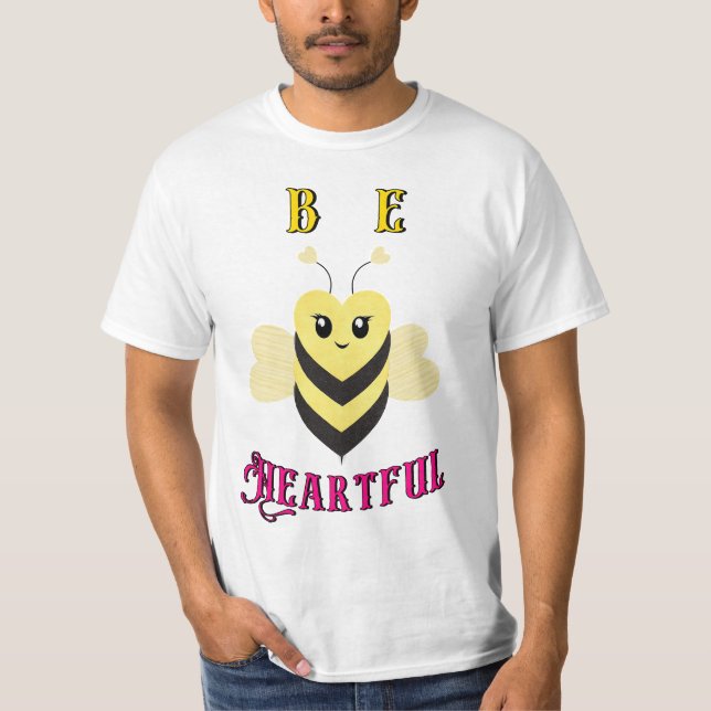Camiseta Seja Corajoso Dia de setembro Abelha Rainha Amor C (Frente)