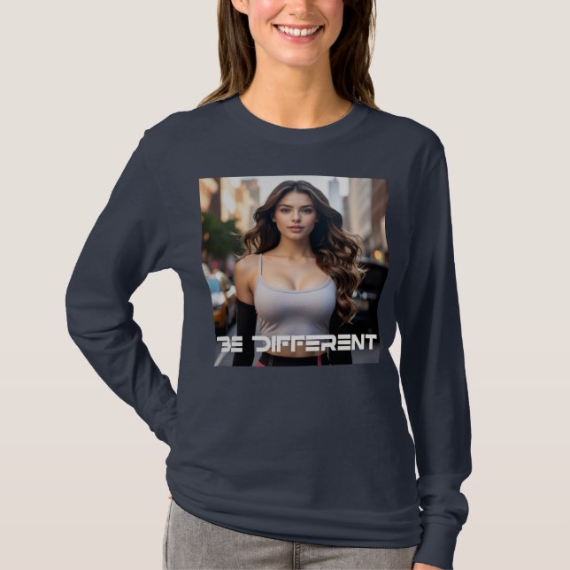 CAMISETA SEJA DIFERENTE (Frente)