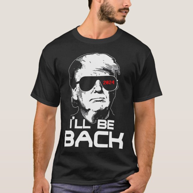Camiseta Seja Engraçado 45 47 Donald Trump 2024 Leve a Amér (Frente)